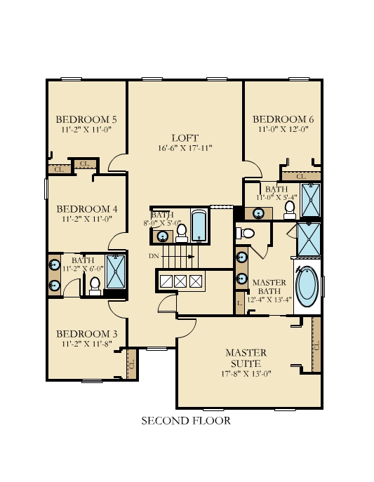 Great floorplan perfect for a large or even two families