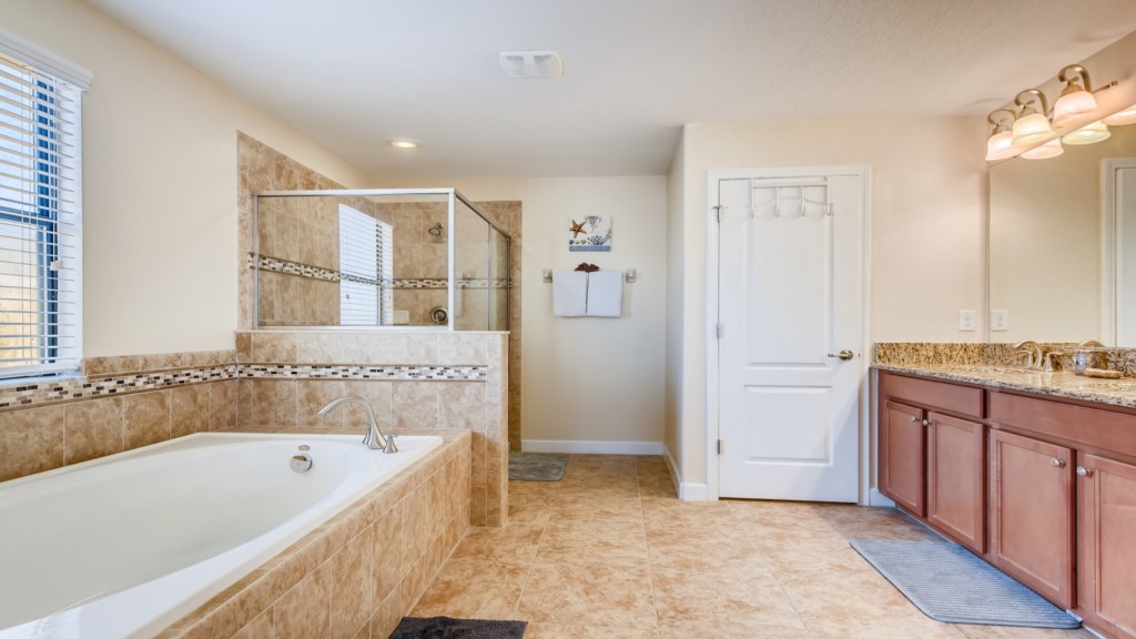 Master Bathroom is huge!