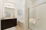 12 En-suite with bath & double shower