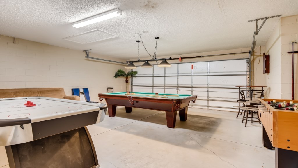 Garage Game Room