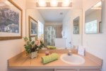 Second Floor Master Bath with Combo Tub/Shower and Vanity Sink
