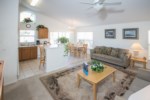Living Room & Kitchen Area