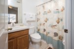 Master Ensuite Bathroom - Shower/Tub Combination & Toilet