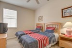 Julie's Highlands Reserve Villa - Bedroom 3 w/ Two Twin Beds