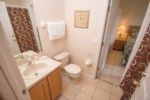 2nd Bathroom - Shower/Tub Combination & Toilet