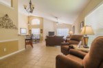 Charming Solana Resort Villa - View of Sitting Area & Living Room
