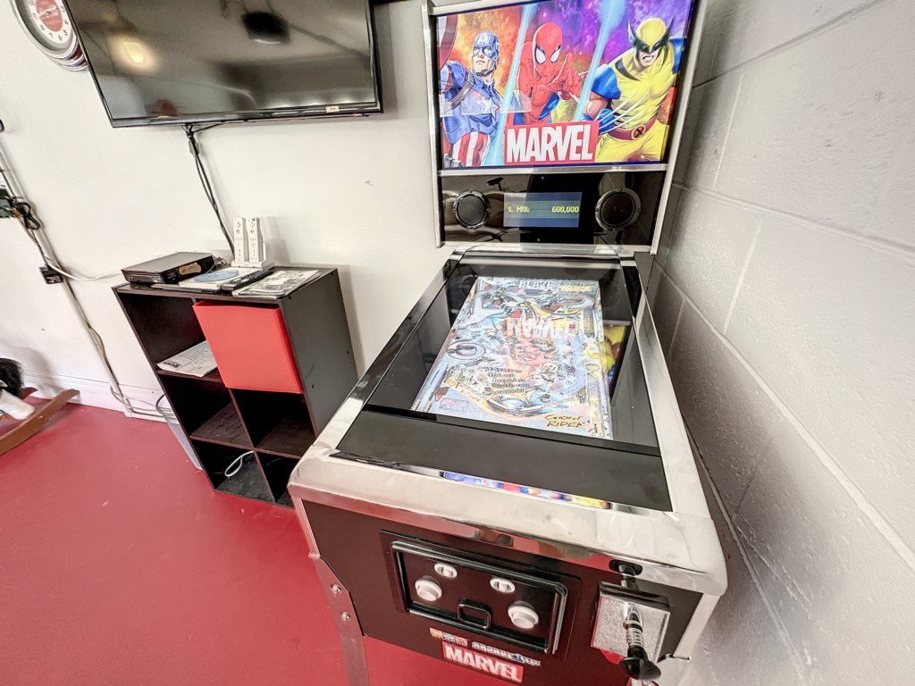 Marvel Electronic Pinball Machine 