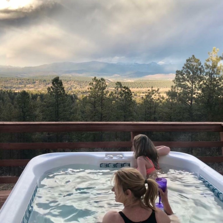 Enjoy the Hot Tub with a View