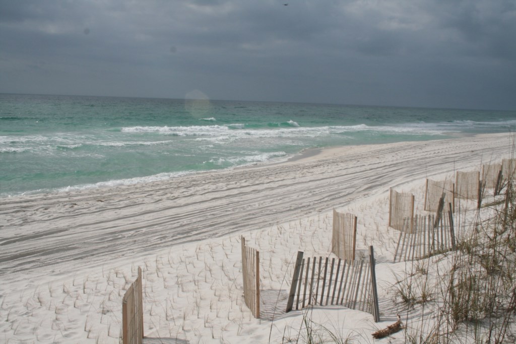 Beautiful white sand beach