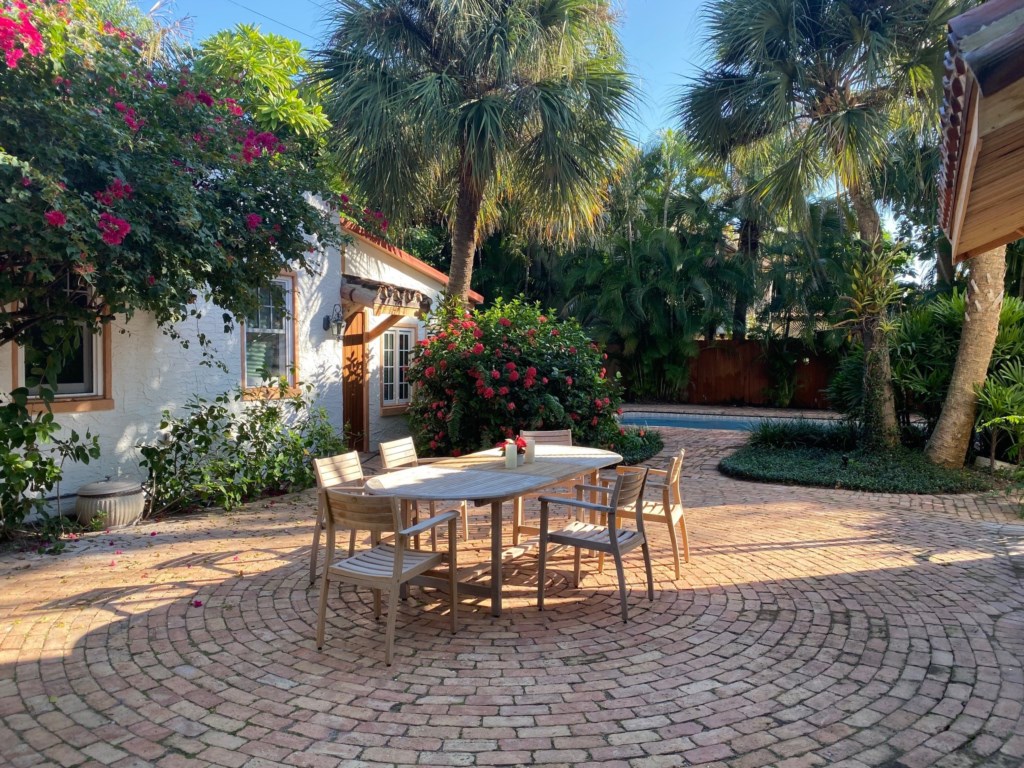 courtyard dining area, pool and guest casa.jpg