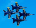 Watch for a flyby from our hometown Blue Angels