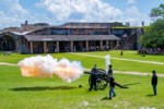 Catch a history reenactment at Fort Pickens National Park