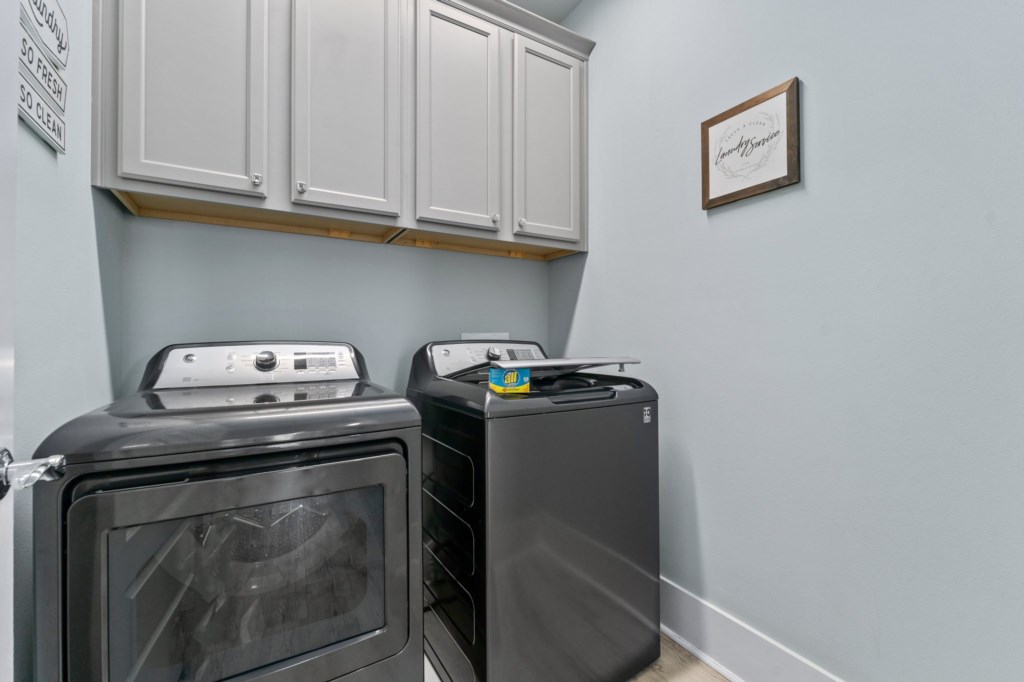 First floor laundry room 