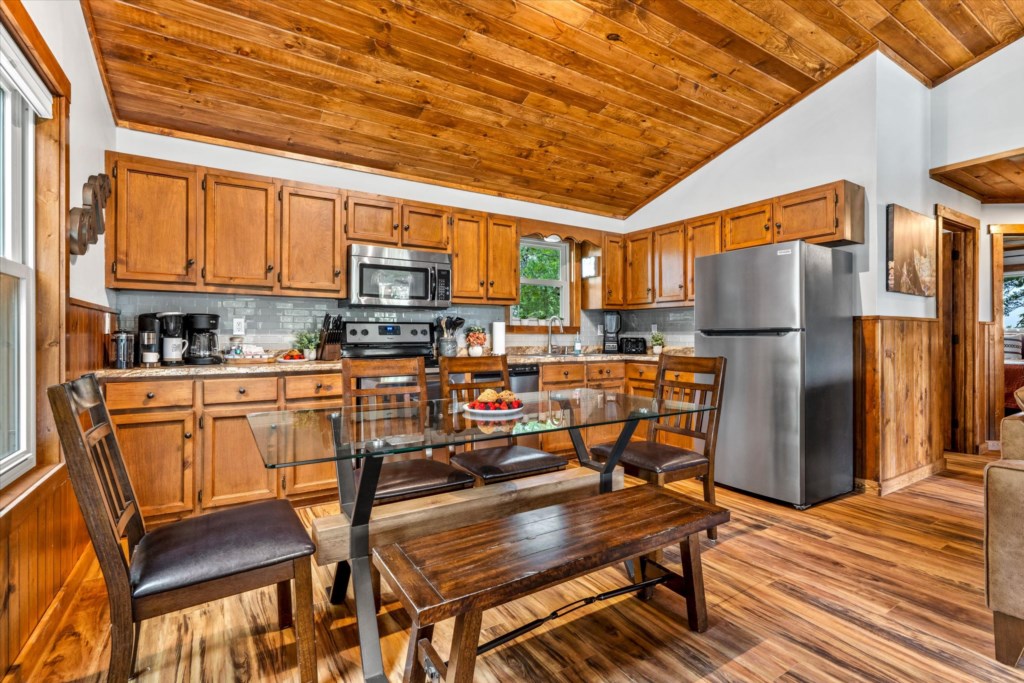 Fully Stocked Kitchen