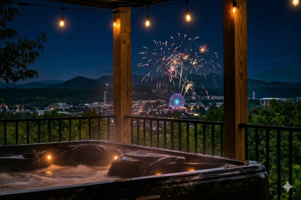 Dollywood Fireworks EVERY night of Summer & Island Fireworks July 4th & New Year's