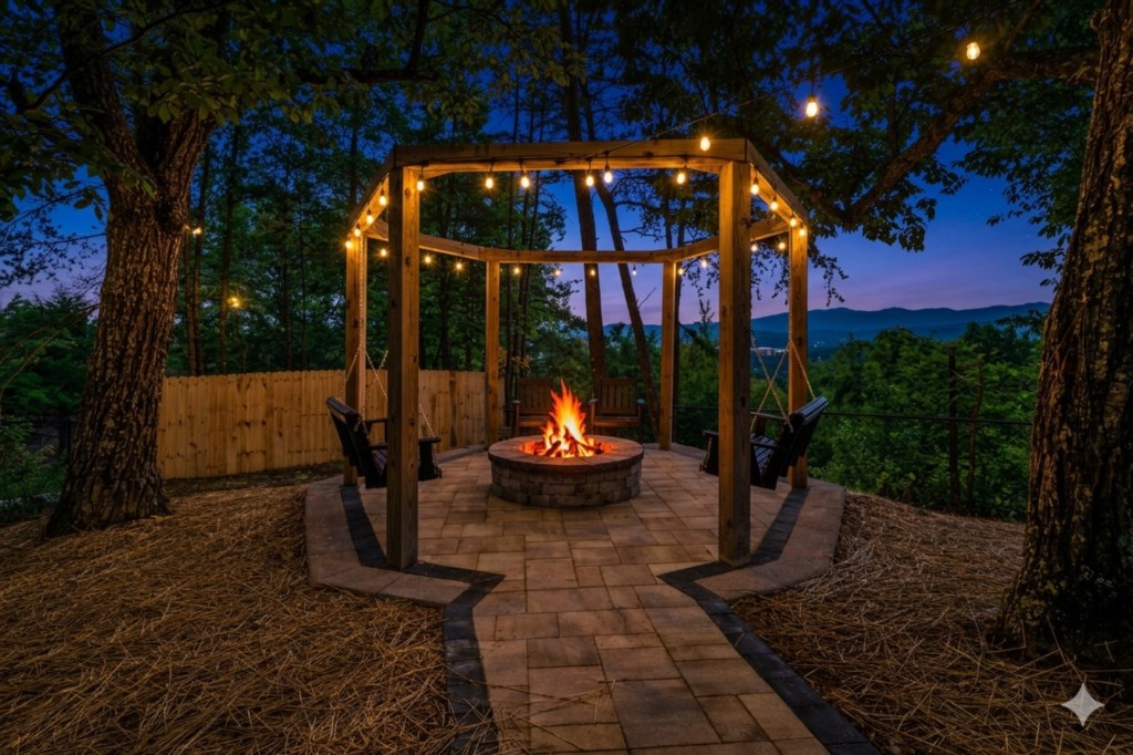 S'mores with a View of Fireworks