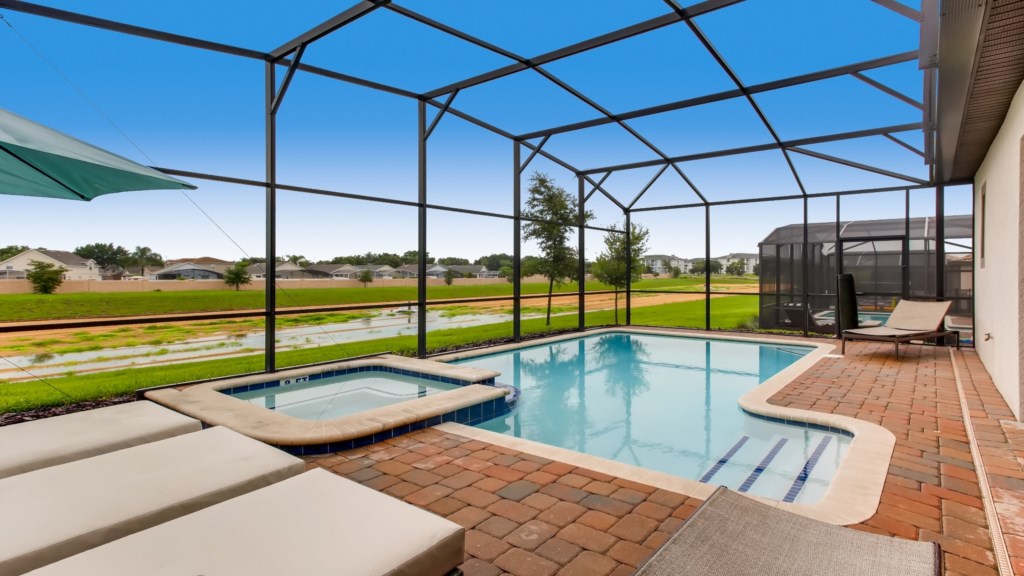 Pool Area and View