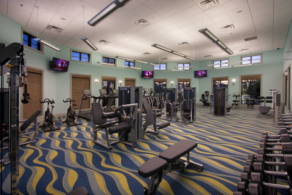 Professional fitness center