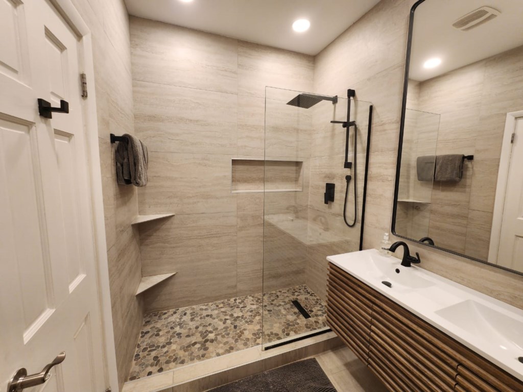 Remodeled Master Bath 2026