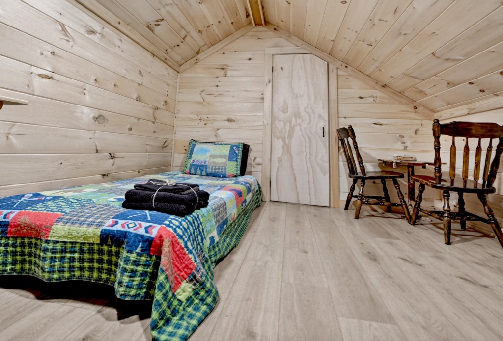 Loft Level Twin Bedroom***This feature is an add on- not included in nightly rental price- inquire to add on***