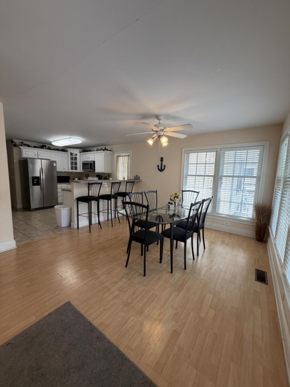 Dining room and Kitchen 