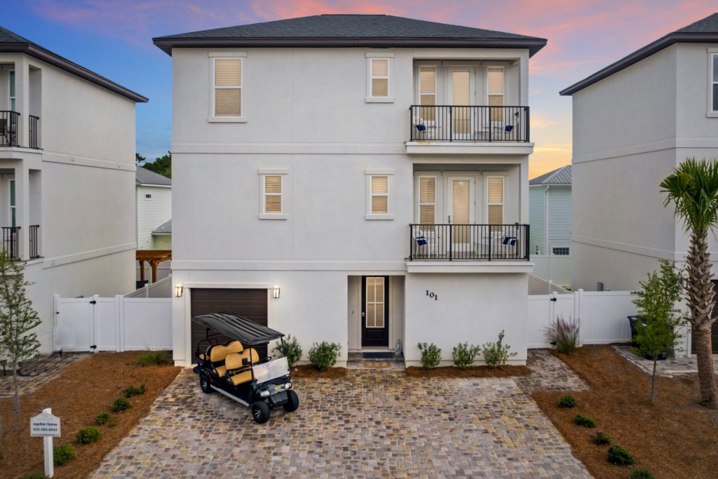 Modern Styled Home With Golf Cart Included