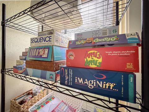 Lots of games to play after a day at the beach