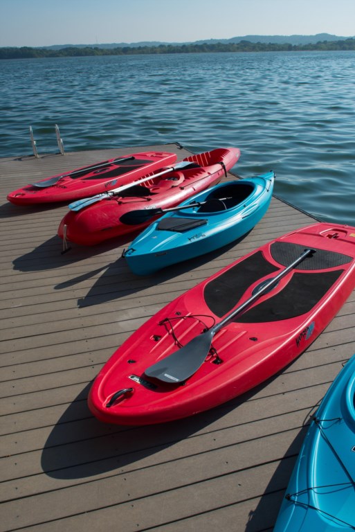 Kayaks and paddle boards available!