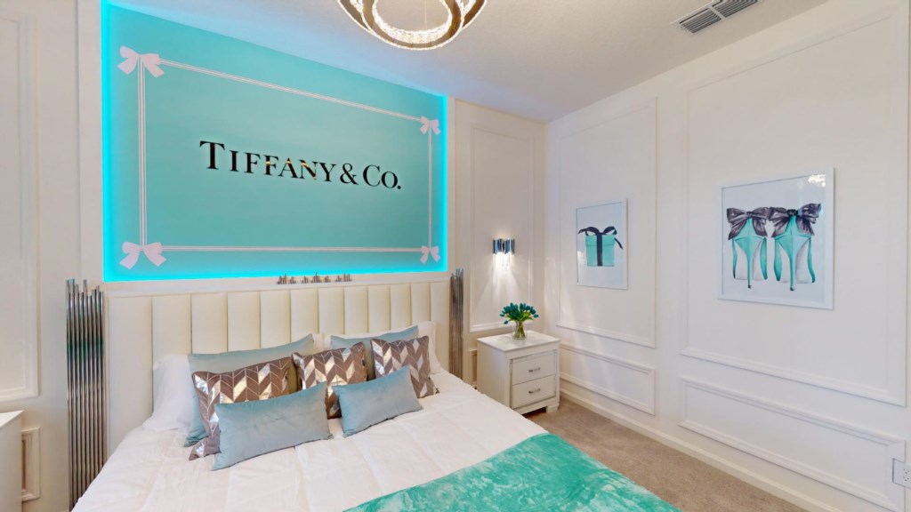 Tiffany & Co Bedroom - King Bed