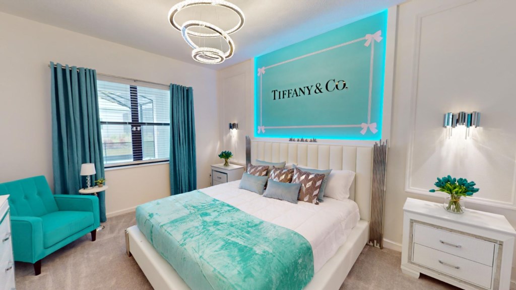 Tiffany & Co Bedroom - King Bed