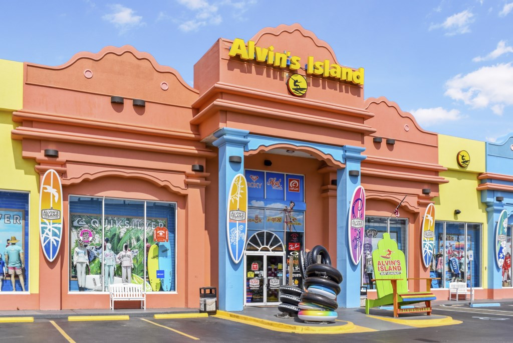 Alvins Island beach store is located near A Little Nauti