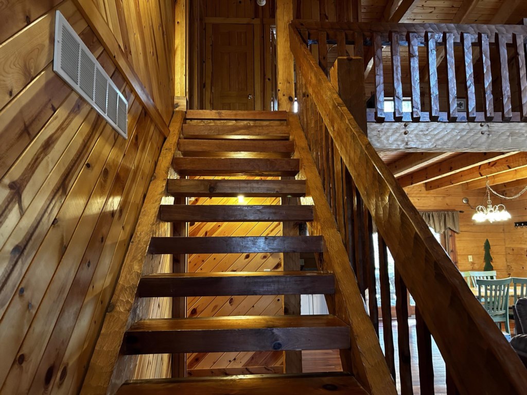 Stairs to upstairs