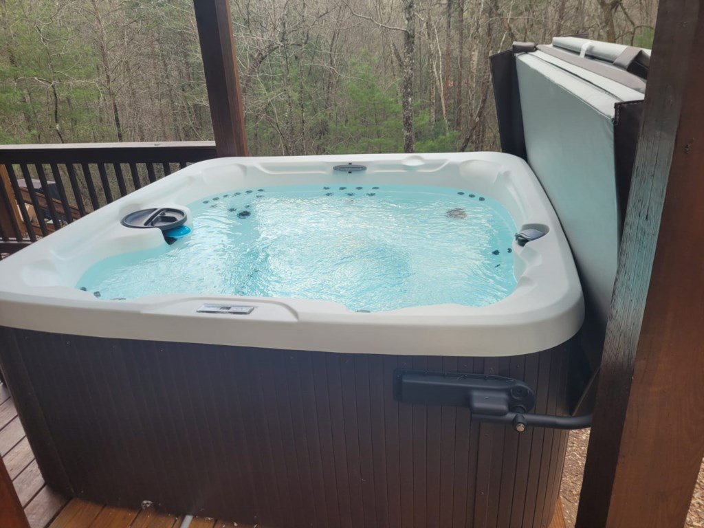 New hot tub!