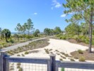 Beautiful white sand with miles of walking trails and multiple beach access points 