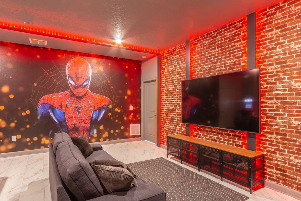 Spider Man 
Game Room