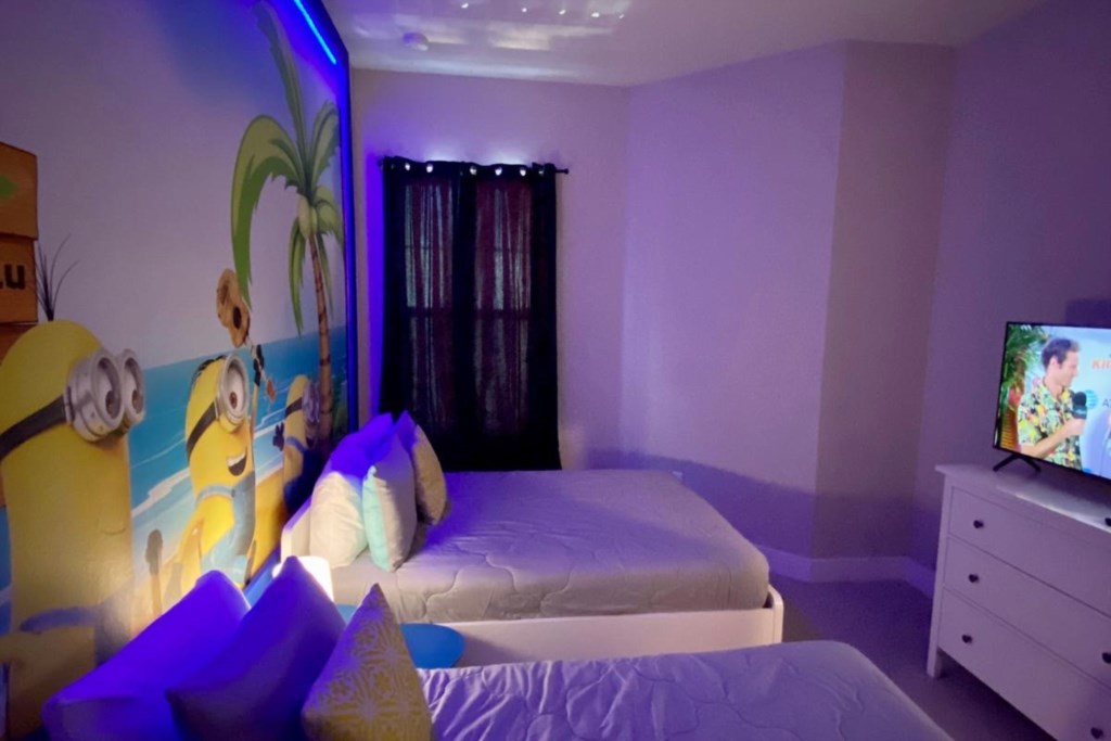 Minions themed bedroom