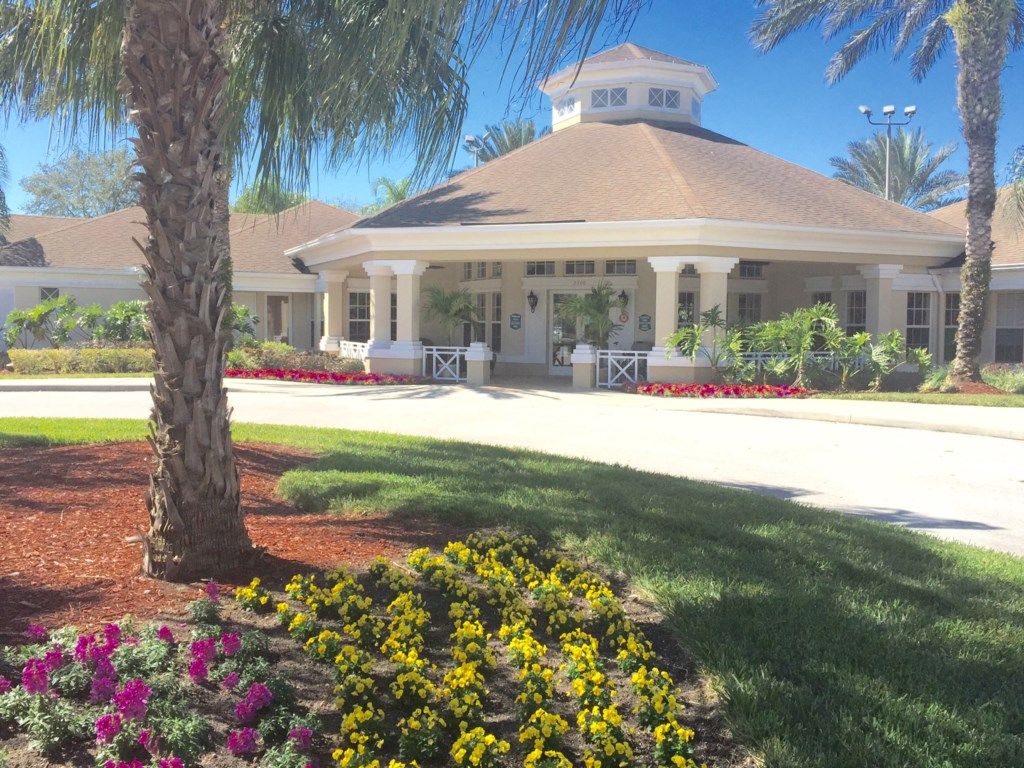 Entrance to the Resort Clubhouse