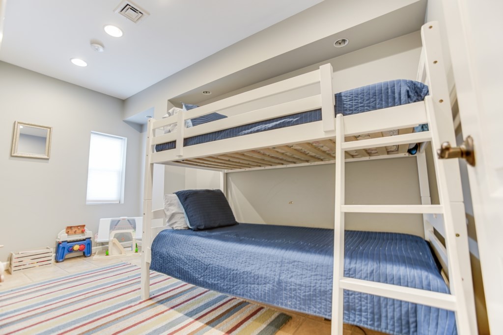 Bunk Bed Room connected to master suite. 