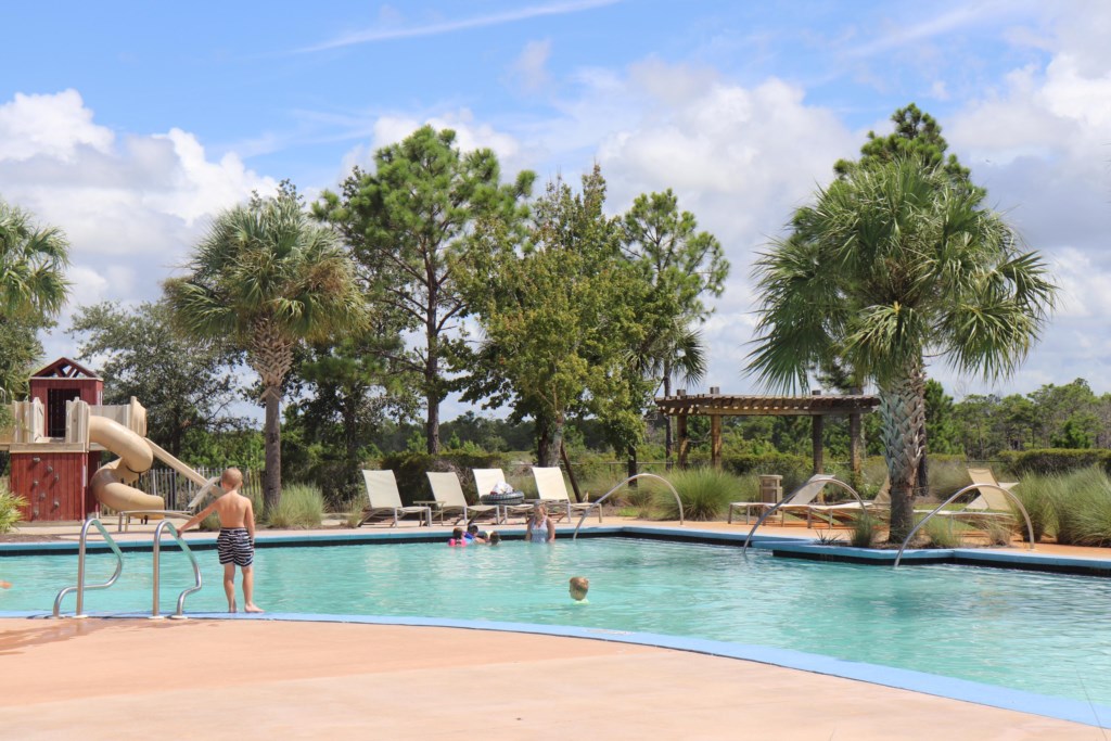 Windmark Beach is coveted for the resort style amenities with includes large community pool with pool service 