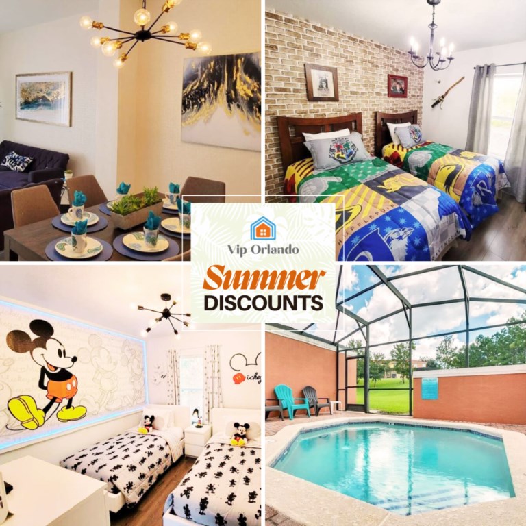Best Rates + Free Pool Heat for 6 Guests Disney