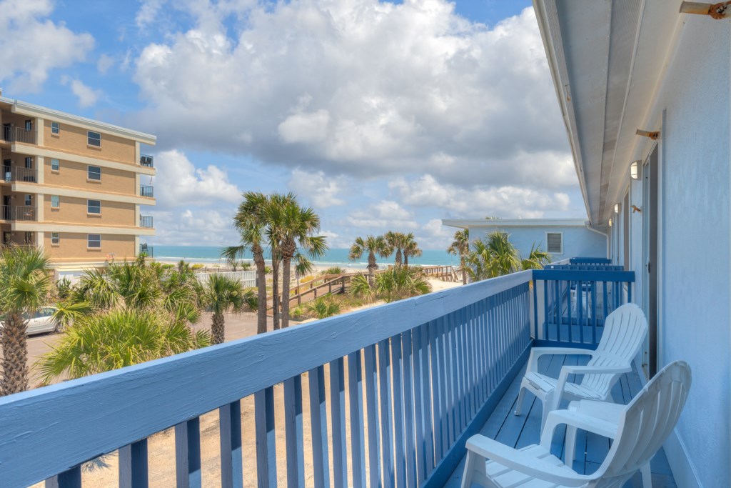 The unit has a total of 4 balconies with views in every direction, from the beach and the ocean to 1