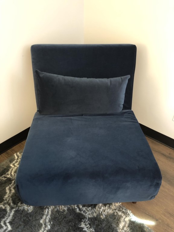 Dirft On Inn Blue Sitting Chair