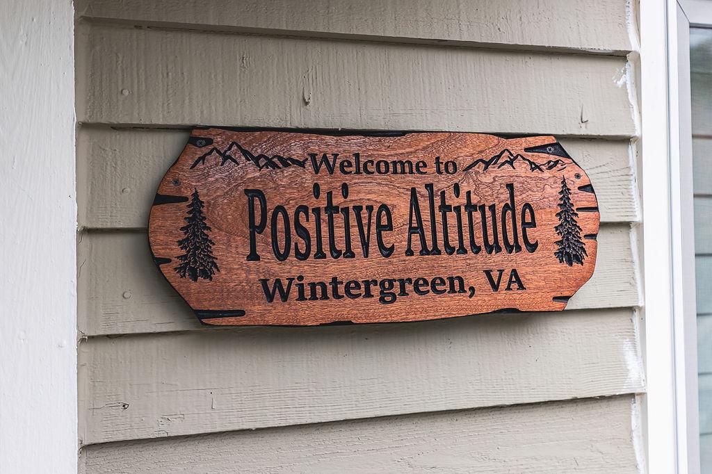 Come on in and enjoy the Positive Altitude. 