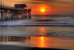 Cocoa Beach Sunrise by the Pier