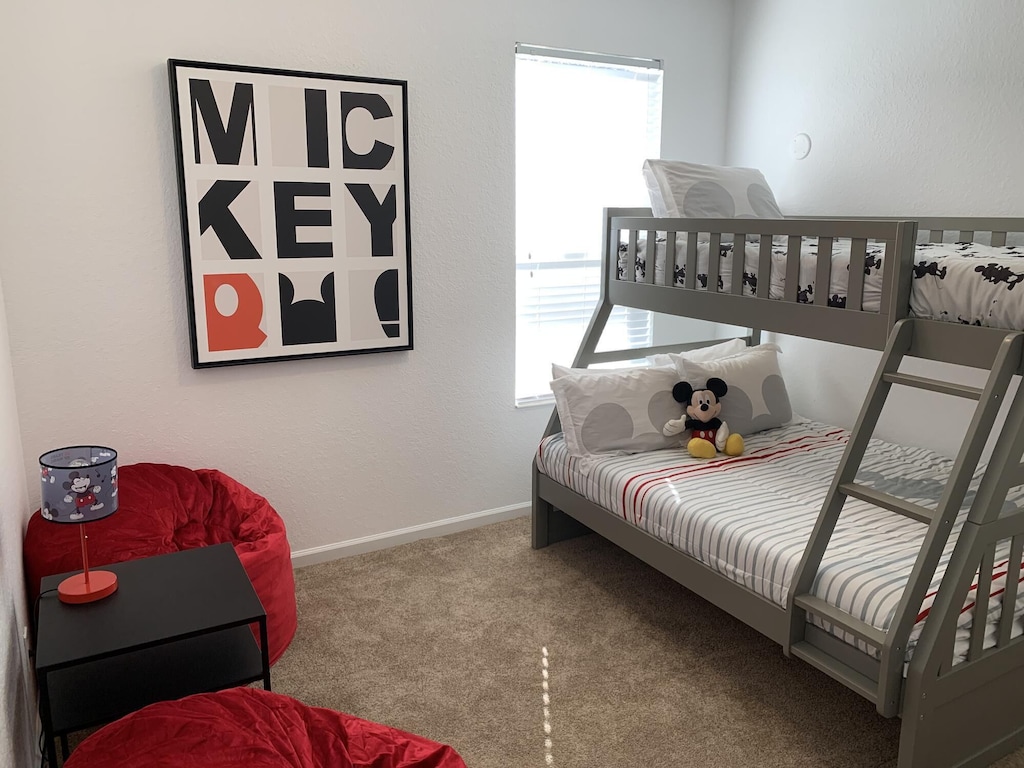 Kids Room - Twin Over Full in Modern Mickey Theme
