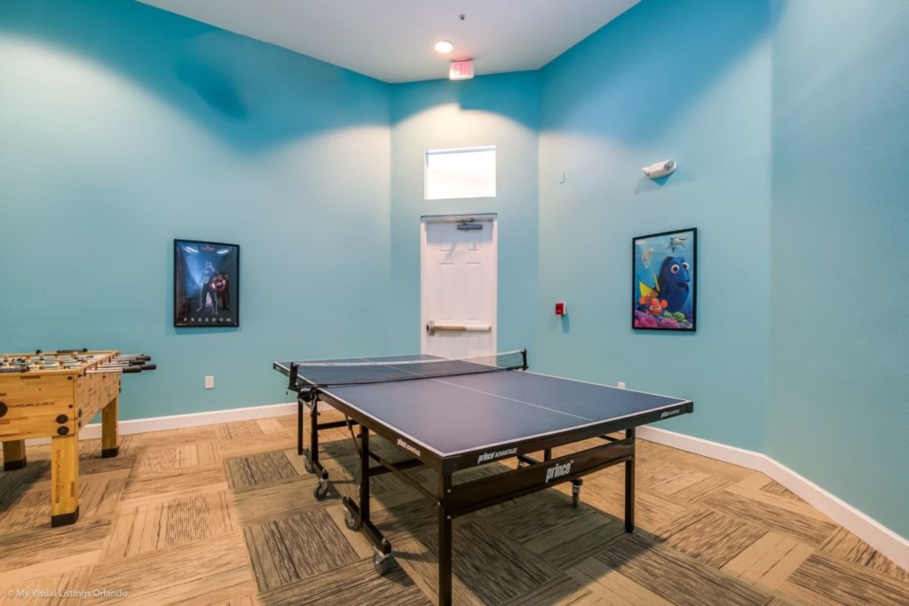 Game Room in the Resort Clubhouse