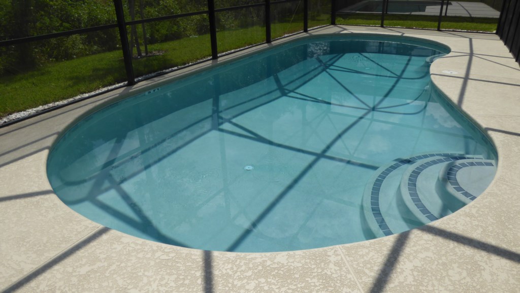Soak up the sun in this pool!