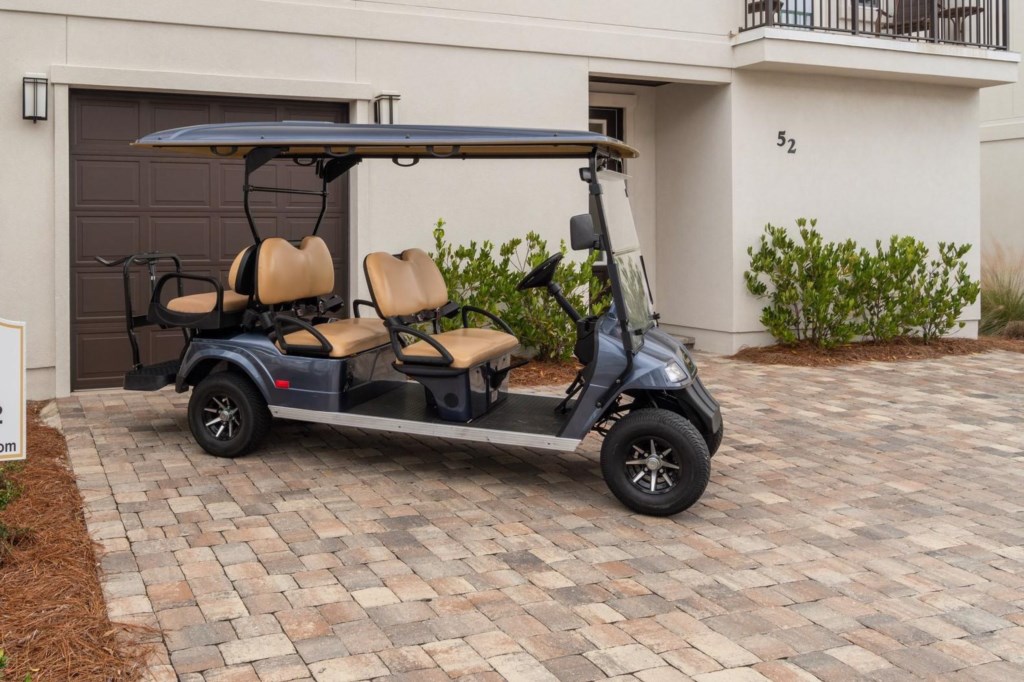 Golf cart included