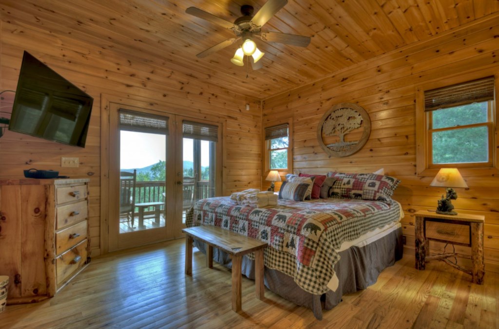 Main level King Bedroom Master Suite