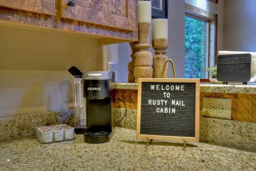 Rusty Nail comes with a fully equipped kitchen